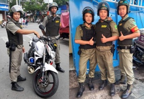 Ban bảo vệ dân phố duy nhất ở Sài Gòn được trang bị áo giáp chống đạn